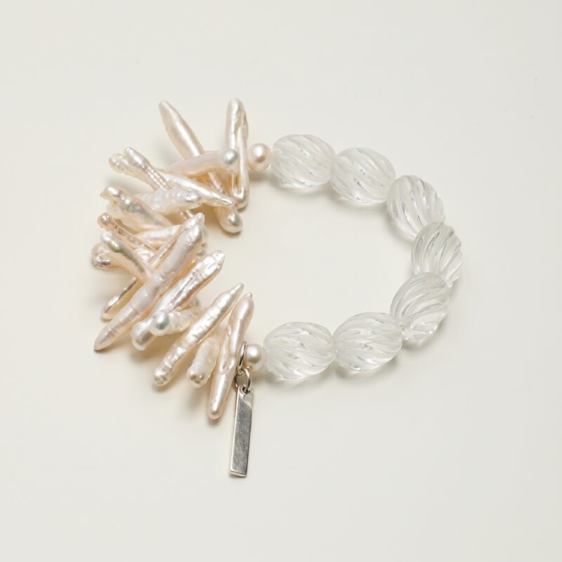 003_PS2508012_ORIGINAL_UNCOMPRESSED Clear Crystal & Pearl Bracelet