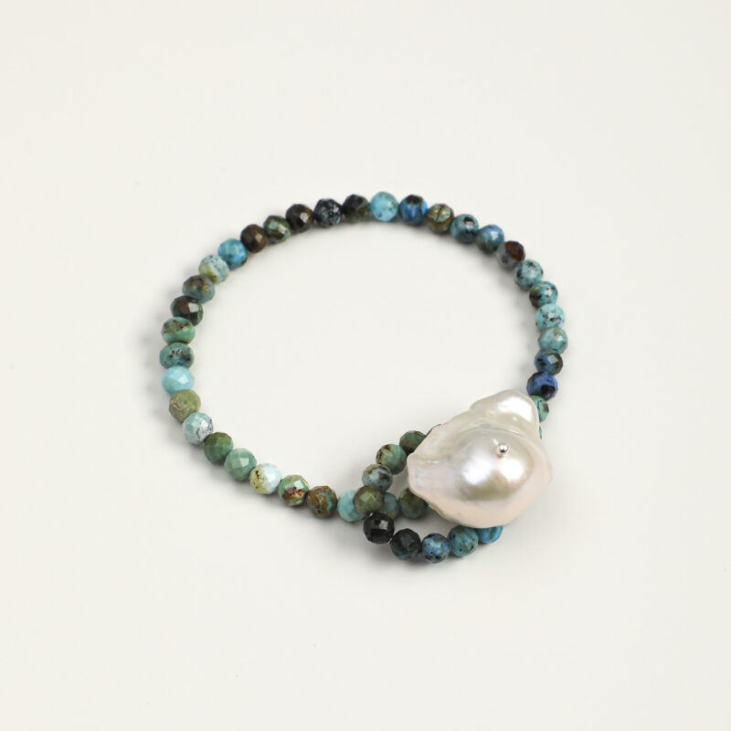 Phoenix Stone & Pearl Bracelet