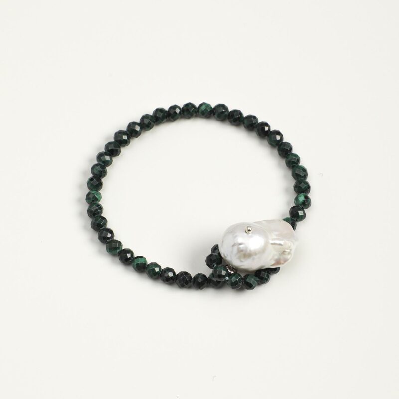 057_PS2508033_ORIGINAL_UNCOMPRESSED Malachite & Pearl Bracelet