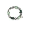 Malachite, Fluorite & Pearl Bracelet - primary image Malachite, Fluorite & Cultured Pearl Bracelet photographed on a pale background