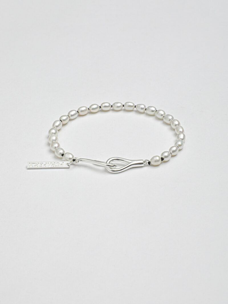 Original detail view of Rice Cultured Pearl Bracelet