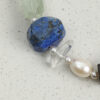 Original detail view of Clear Quartz, Smoky Quartz, Amethyst & Cultured Pearl Bracelet
