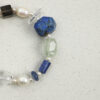 Original detail view of Clear Quartz, Smoky Quartz, Amethyst & Cultured Pearl Bracelet
