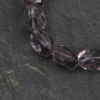 Aura & Qi detail 1J7A1788 Original detail view of Amethyst & Cultured Pearl Bracelet