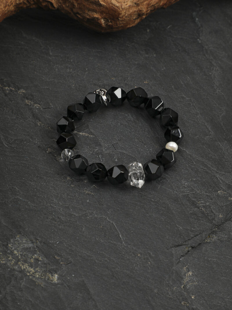 Original detail view of Agate Bracelet
