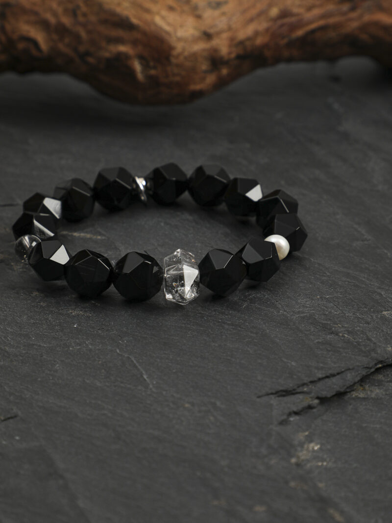 Original detail view of Agate Bracelet