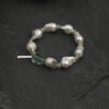 Original detail view of Fluorite, Prehnite & Cultured Pearl Bracelet