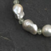 Original detail view of Fluorite, Prehnite & Cultured Pearl Bracelet