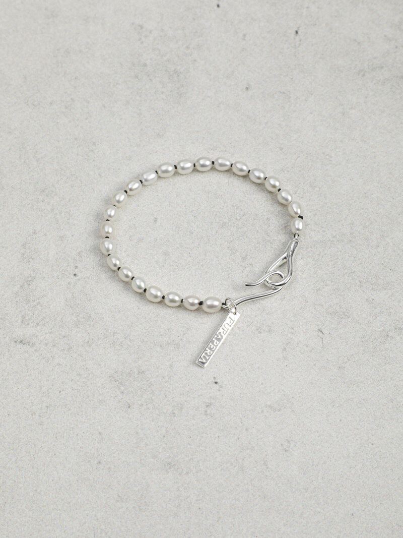Original detail view of Rice Cultured Pearl Bracelet