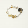 Original detail view of Smoky Quartz, Citrine & Cultured Pearl Bracelet