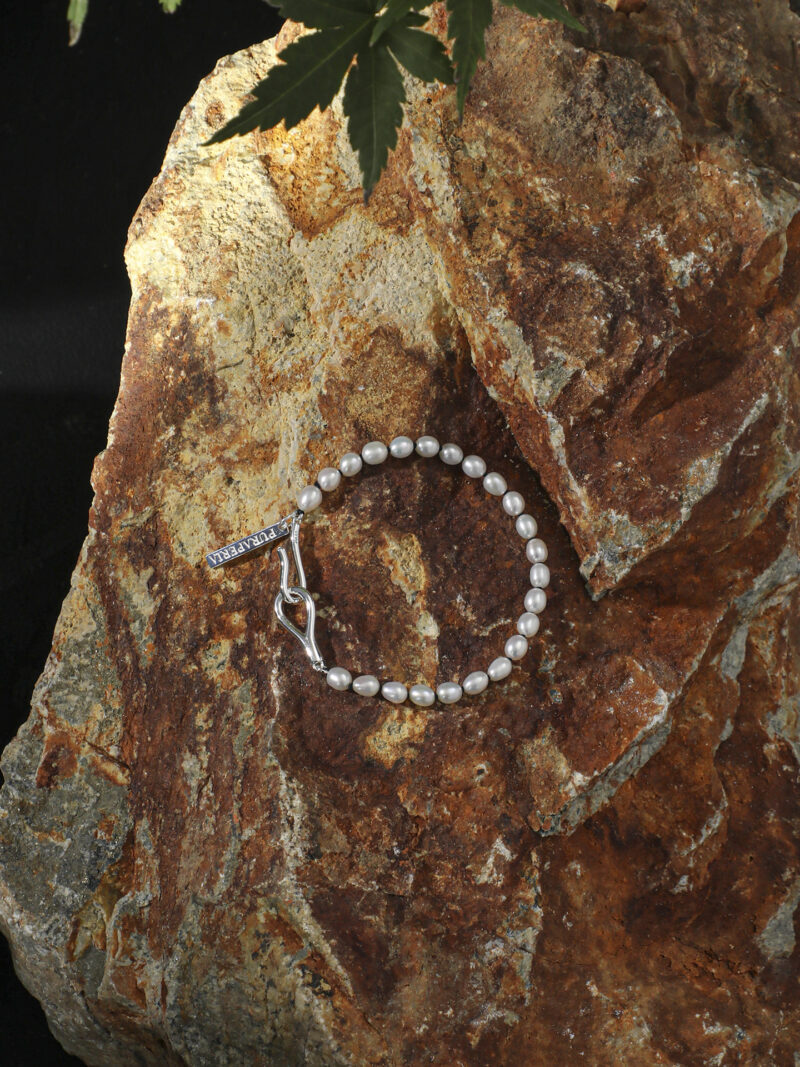 Original detail view of Rice Cultured Pearl Bracelet