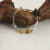 Original detail view of Smoky Quartz, Citrine & Cultured Pearl Bracelet