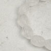 Aura & Qi detail 1J7A2379 Original detail view of Clear Quartz & Cultured Pearl Bracelet