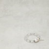 Original detail view of Clear Quartz, Tourmaline & Cultured Pearl Bracelet
