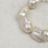 Aura & Qi detail 1J7A2424 Original detail view of Clear Quartz & Cultured Pearl Bracelet