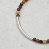 Original detail view of Triple-Strand Moonstone & Cultured Pearl Bracelet