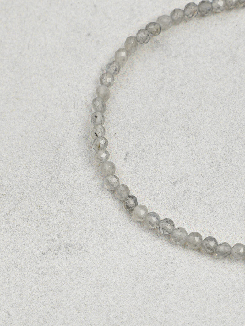 Original detail view of Triple-Strand Moonstone & Cultured Pearl Bracelet