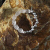 Aura & Qi detail 1J7A2493 Original detail view of Clear Quartz & Cultured Pearl Bracelet