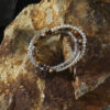 Original detail view of Triple-Strand Moonstone & Cultured Pearl Bracelet