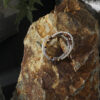 Original detail view of Triple-Strand Moonstone & Cultured Pearl Bracelet
