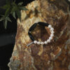 Original detail view of Agate & Cultured Pearl Bracelet