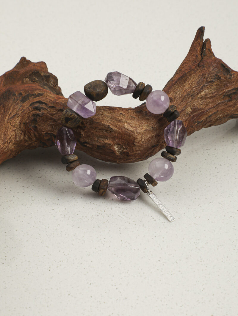 Original detail view of Amethyst Bracelet