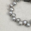 Original detail view of Agate, Rutilated Quartz & Cultured Pearl Bracelet