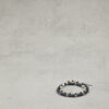 Original detail view of Double-Strand Lapis Lazuli, Tourmaline & Cultured Pearl Bracelet