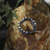 Original detail view of Double-Strand Lapis Lazuli, Tourmaline & Cultured Pearl Bracelet