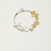 Original detail view of Citrine & Cultured Pearl Bracelet