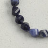 Original detail view of Malachite, Blue-Veined Stone & Cultured Pearl Bracelet