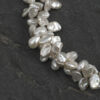Original detail view of Amethyst & Cultured Pearl Bracelet