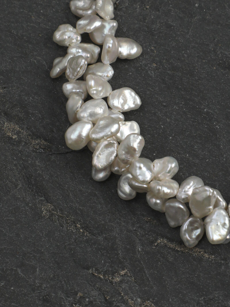 Original detail view of Amethyst & Cultured Pearl Bracelet