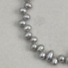 Aura & Qi detail 1J7A3418 Original detail view of Clear Quartz & Cultured Pearl Bracelet