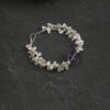 Original detail view of Amethyst & Cultured Pearl Bracelet