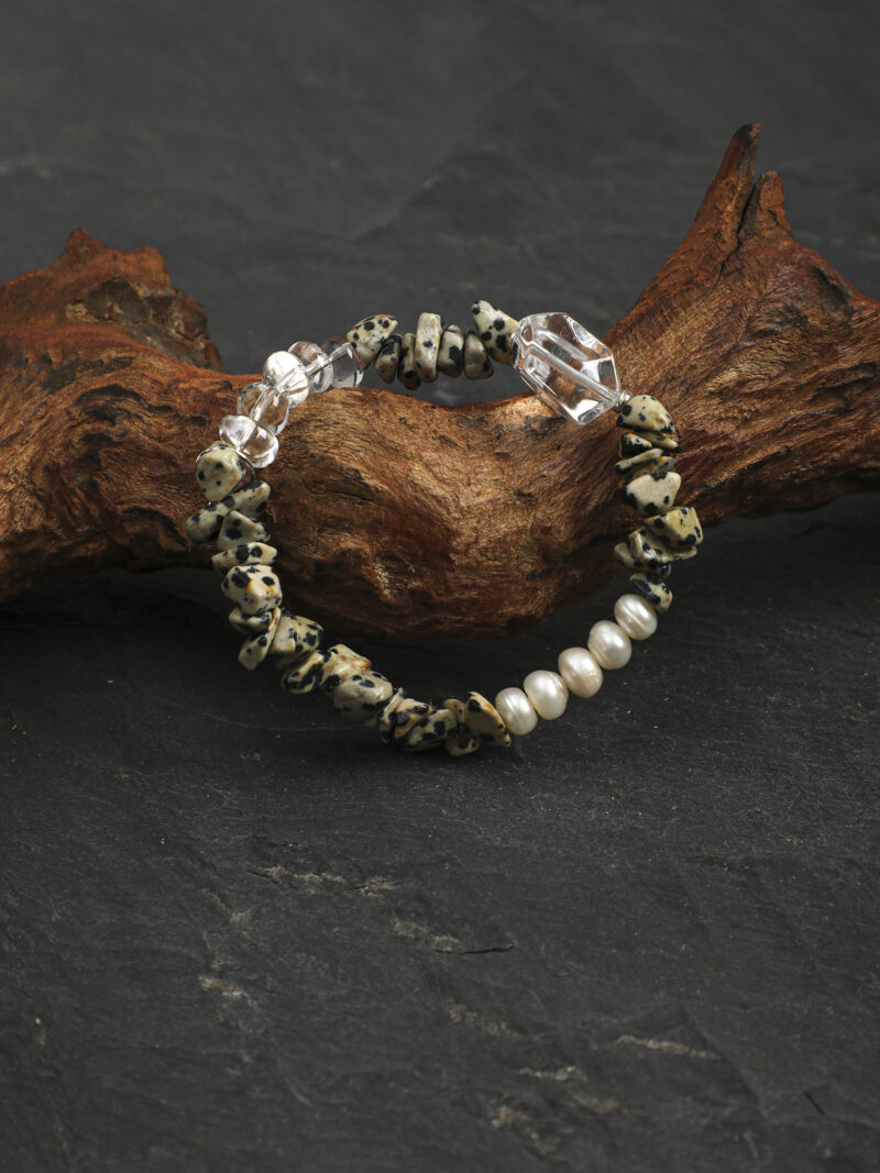 Original detail view of Clear Quartz Bracelet