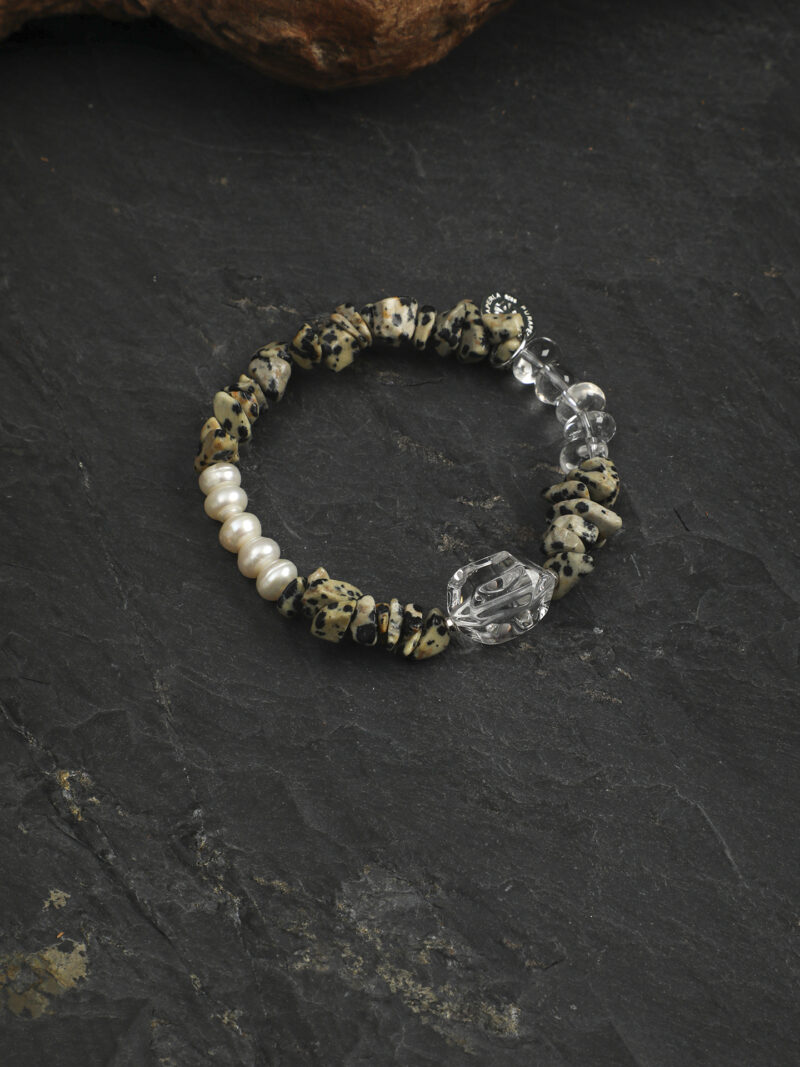 Original detail view of Clear Quartz Bracelet