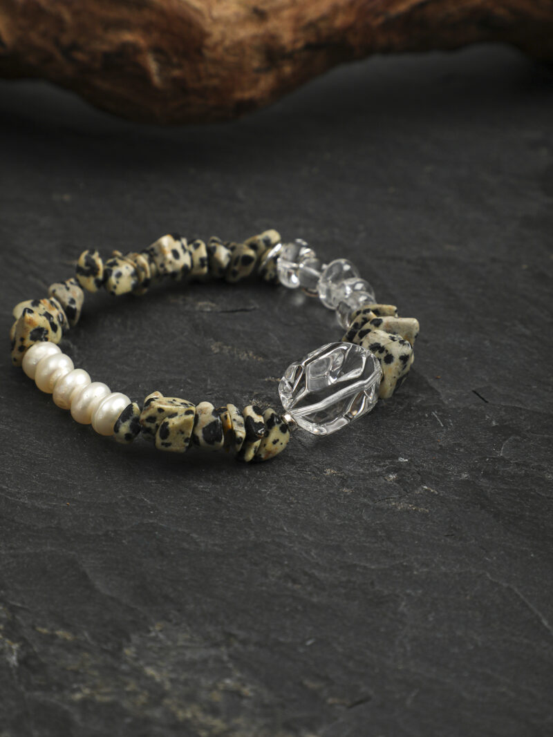 Original detail view of Clear Quartz Bracelet