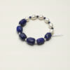 Original detail view of Lapis Lazuli & Cultured Pearl Bracelet