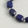 Original detail view of Lapis Lazuli & Cultured Pearl Bracelet