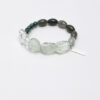 Original detail view of Malachite & Green Crystal Bracelet