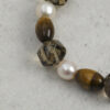 Original detail view of Smoky Quartz & Tiger’s Eye Bracelet