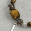 Original detail view of Smoky Quartz & Tiger’s Eye Bracelet
