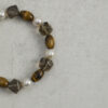 Original detail view of Smoky Quartz & Tiger’s Eye Bracelet