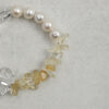 Original detail view of Clear Quartz & Citrine Bracelet