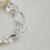 Original detail view of Clear Quartz & Citrine Bracelet