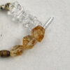 Aura & Qi detail 1J7A4349 Original detail view of Citrine & Tiger’s Eye Bracelet