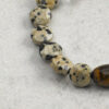 Aura & Qi detail 1J7A4356 Original detail view of Citrine & Tiger’s Eye Bracelet