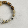 Aura & Qi detail 1J7A4359 Original detail view of Citrine & Tiger’s Eye Bracelet