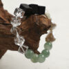 Original detail view of Agate, Aventurine & Cultured Pearl Bracelet